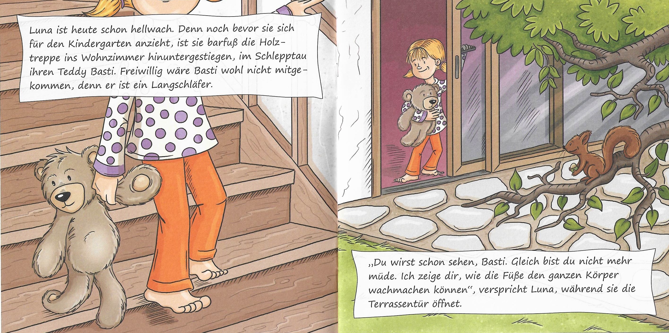 Beispielinhalt (Bild) Ein Tag mit Luna & Basti