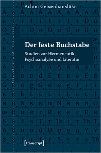 Vorderes Coverbild Der feste Buchstabe