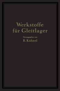 Vorderes Coverbild Werkstoffe für Gleitlager