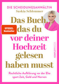 Vorderes Coverbild Das Buch, das du vor deiner Hochzeit gelesen haben musst (SPIEGEL-Bestseller)