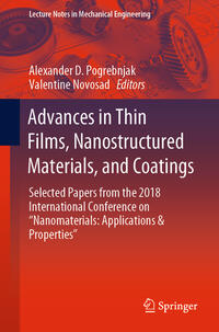 Vorderes Coverbild Advances in Thin Films, Nanostructured Materials, and Coatings