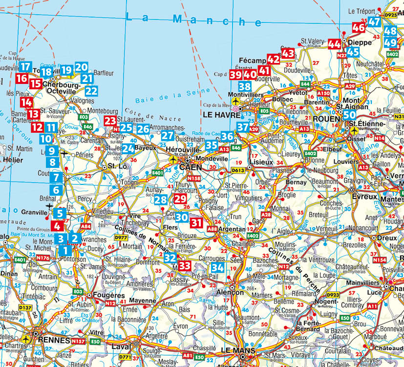 Beispielinhalt (Bild) Normandie