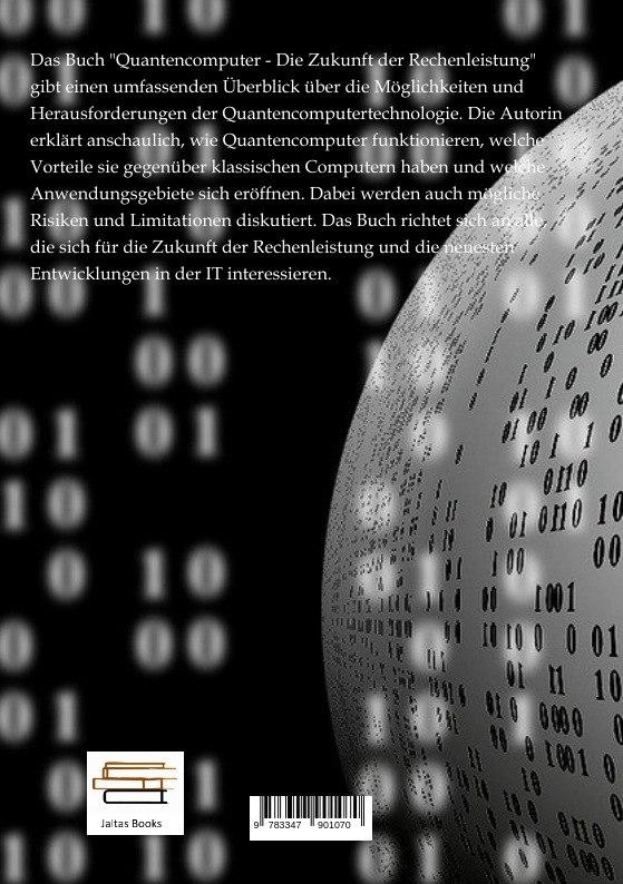 Rückseitencover Quantencomputer - Die Zukunft der Rechenleistung
