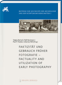 Vorderes Coverbild Faktizität und Gebrauch früher Fotografie – Factuality and Utilization of Early Photography