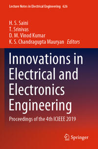 Vorderes Coverbild Innovations in Electrical and Electronics Engineering
