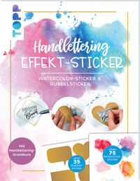 Vorderes Coverbild Handlettering Effekt-Stickerbuch