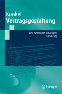 Vorderes Coverbild Vertragsgestaltung