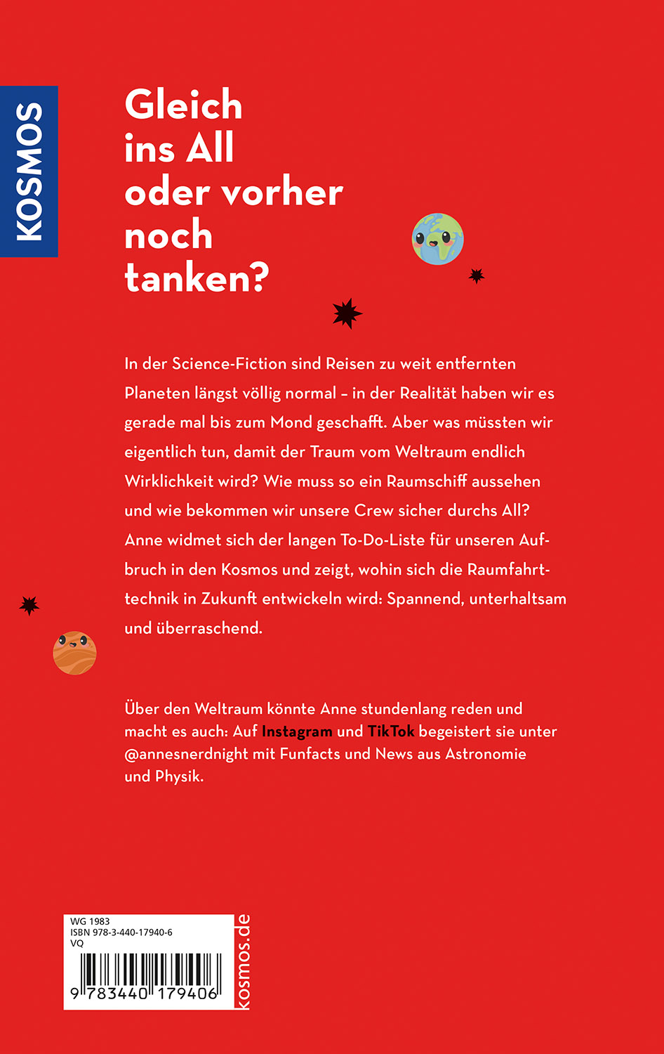 Rückseitencover Ab ins All!