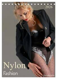 Vorderes Coverbild Nylon Fashion mit Elischeba Wilde (Tischkalender 2026 DIN A5 hoch), CALVENDO Monatskalender