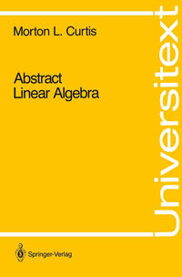 Vorderes Coverbild Abstract Linear Algebra