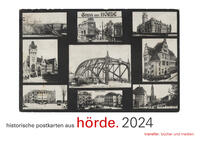 Vorderes Coverbild kalender historische postkarten aus hörde. 2024