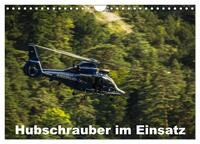 Vorderes Coverbild Hubschrauber im Einsatz (Wandkalender 2025 DIN A4 quer), CALVENDO Monatskalender