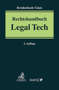 Vorderes Coverbild Rechtshandbuch Legal Tech