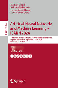 Vorderes Coverbild Artificial Neural Networks and Machine Learning – ICANN 2024