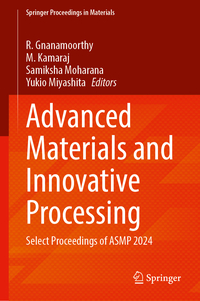Vorderes Coverbild Advanced Materials and Innovative Processing