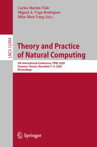 Vorderes Coverbild Theory and Practice of Natural Computing