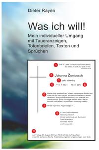 Vorderes Coverbild Was ich will!