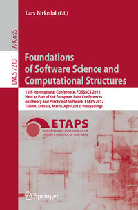 Vorderes Coverbild Foundations of Software Science and Computational Structures