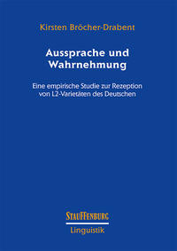 Vorderes Coverbild Aussprache und Wahrnehmung