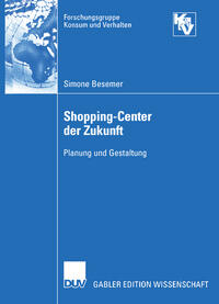 Vorderes Coverbild Shopping-Center der Zukunft