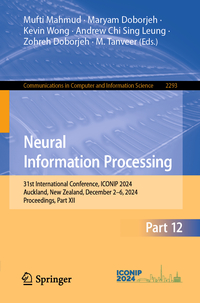 Vorderes Coverbild Neural Information Processing