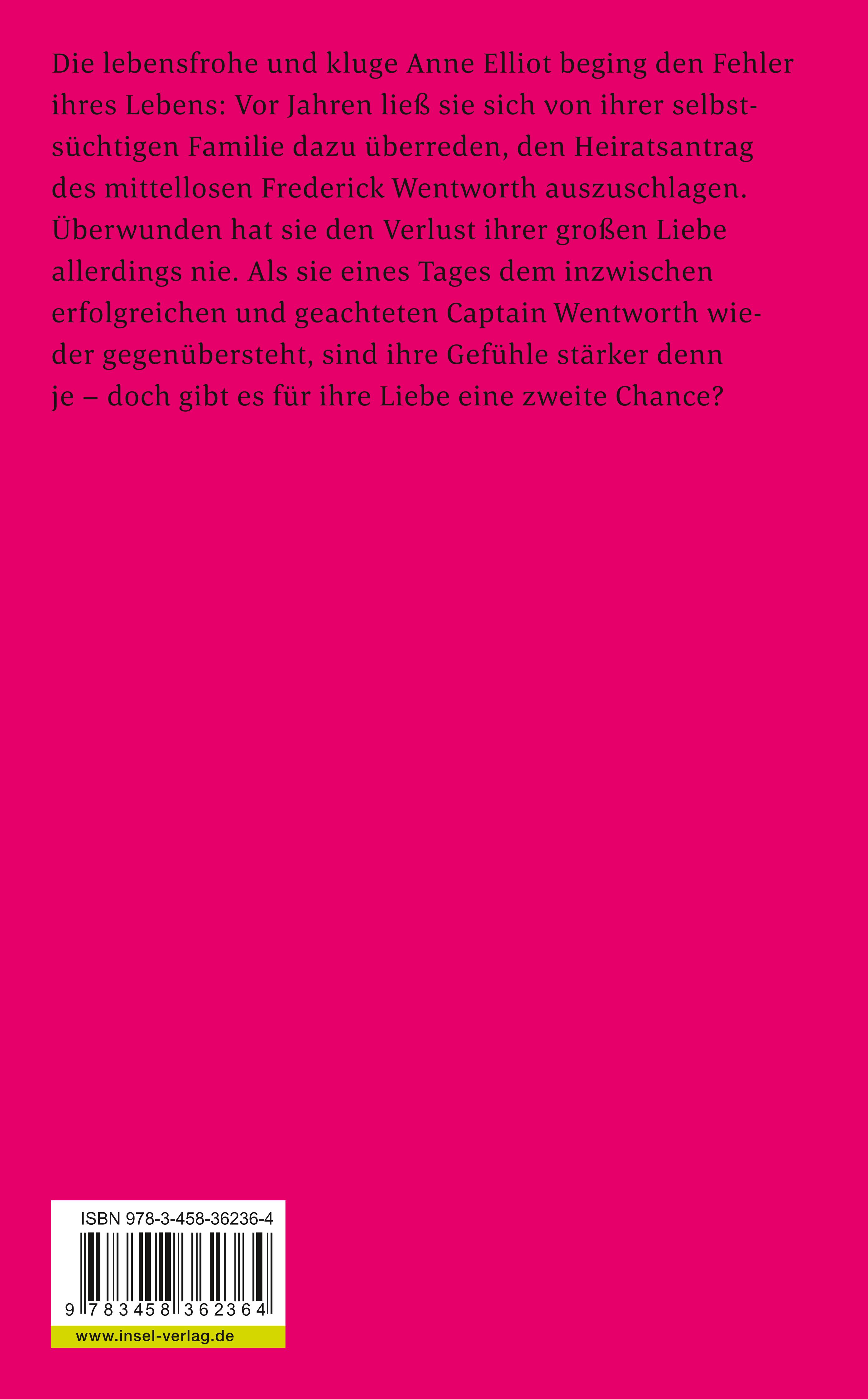 Rückseitencover Anne Elliot