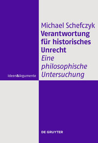 Vorderes Coverbild Verantwortung für historisches Unrecht