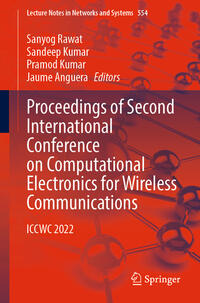 Vorderes Coverbild Proceedings of Second International Conference on Computational Electronics for Wireless Communications