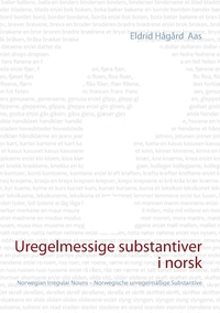 Vorderes Coverbild Uregelmessige substantiver i norsk