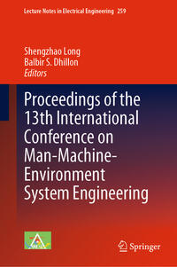 Vorderes Coverbild Proceedings of the 13th International Conference on Man-Machine-Environment System Engineering