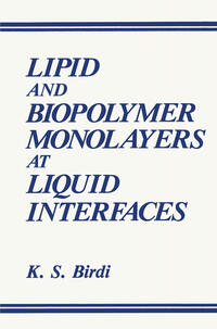Vorderes Coverbild Lipid and Biopolymer Monolayers at Liquid Interfaces