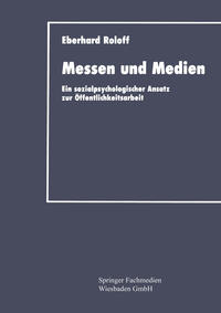 Vorderes Coverbild Messen und Medien