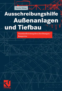 Vorderes Coverbild Ausschreibungshilfe Außenanlagen und Tiefbau