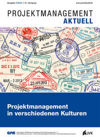 Vorderes Coverbild PROJEKTMANAGEMENT AKTUELL 3 (2020)