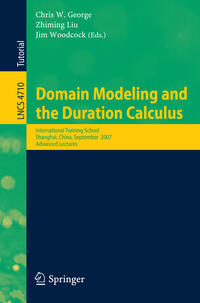 Vorderes Coverbild Domain Modeling and the Duration Calculus