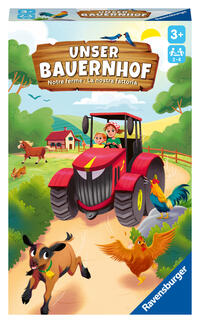 Vorderes Coverbild Unser Bauernhof - Kinderspiel ab 3 Jahre