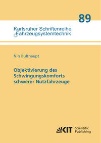 Vorderes Coverbild Objektivierung des Schwingungskomforts schwerer Nutzfahrzeuge