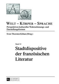 Vorderes Coverbild Stadtdispositive der französischen Literatur