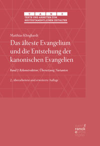 Vorderes Coverbild Das älteste Evangelium und die Entstehung der kanonischen Evangelien