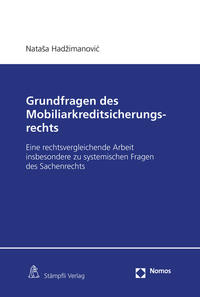 Vorderes Coverbild Grundfragen des Mobiliarkreditsicherungsrechts