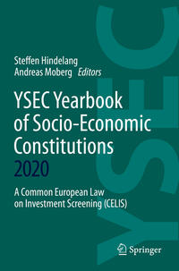 Vorderes Coverbild YSEC Yearbook of Socio-Economic Constitutions 2020