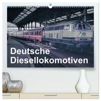 Vorderes Coverbild Deutsche Diesellokomotiven (hochwertiger Premium Wandkalender 2025 DIN A2 quer), Kunstdruck in Hochglanz
