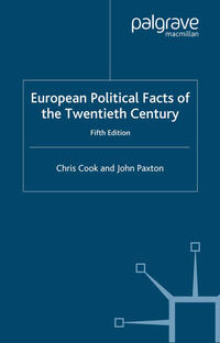 Vorderes Coverbild European Political Facts of the Twentieth Century