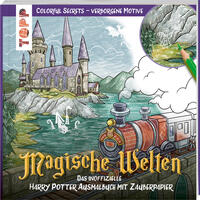 Vorderes Coverbild Colorful Secrets - Magische Welten auf Zauberpapier
