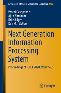 Vorderes Coverbild Next Generation Information Processing System