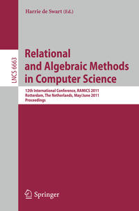 Vorderes Coverbild Relational and Algebraic Methods in Computer Science