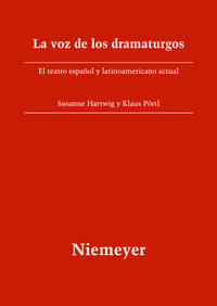 Vorderes Coverbild La voz de los dramaturgos