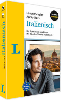 Vorderes Coverbild Langenscheidt Audio-Kurs Italienisch