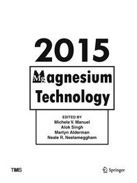 Vorderes Coverbild Magnesium Technology 2015