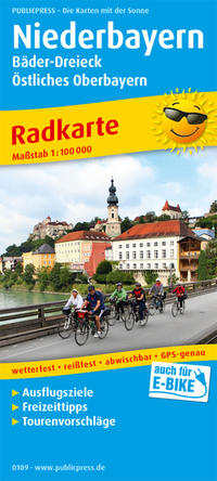 Vorderes Coverbild Niederbayern - Bäder-Dreieck - Östliches Oberbayern